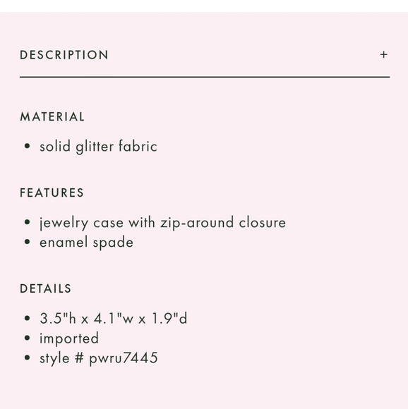 Kate Spade Travel Jewelry Box - Picture 4 of 5